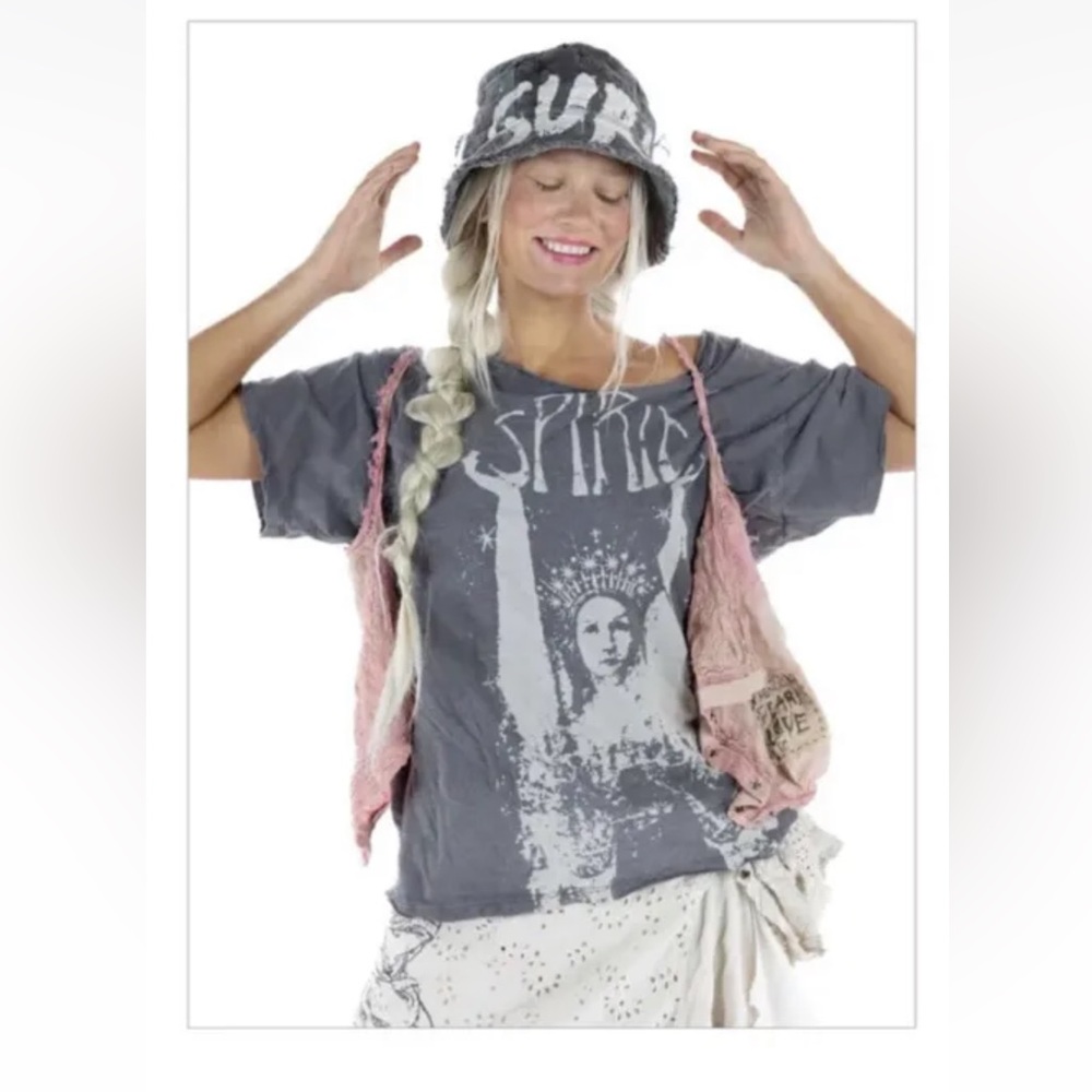 NWT Magnolia Pearl Light Of The Moon Tee T Shirt NEVER Worn OS